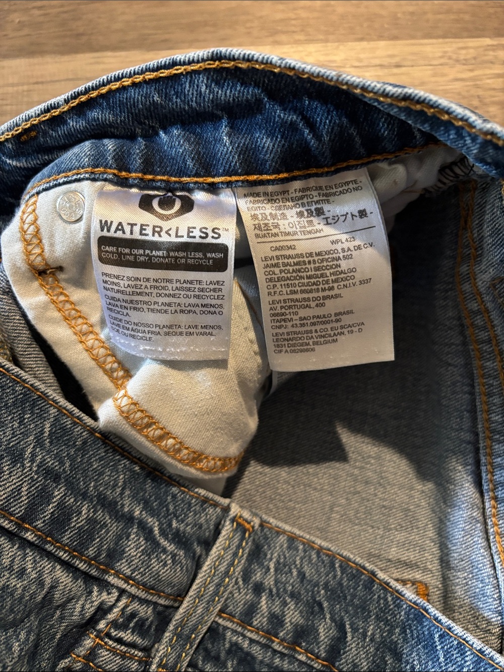 Levi’s Men’s Blue Jeans 33 x 32 - Picture 7 of 10